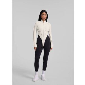 NWT BetterMe Two-Tone Full-Length Catsuit | Size: S | Black and White